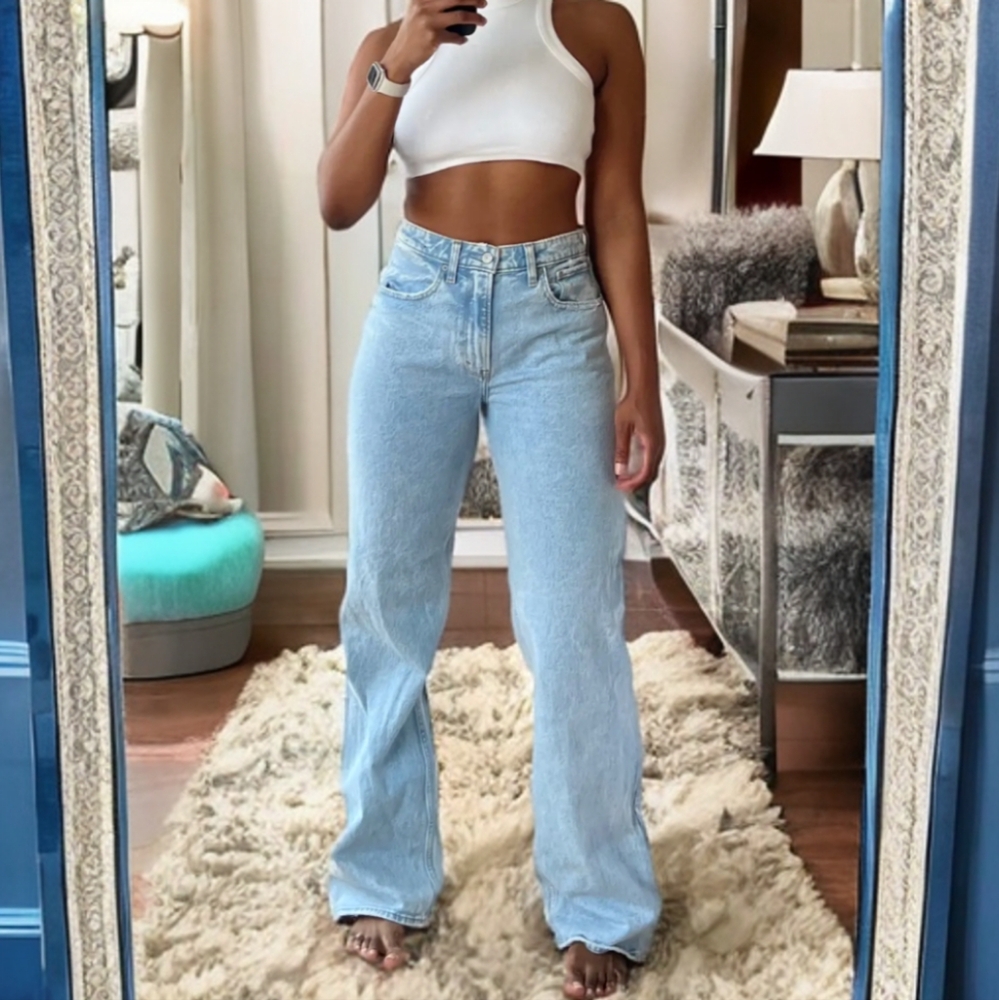 Abercrombie & Fitch Light Blue High Rise Women Jeans